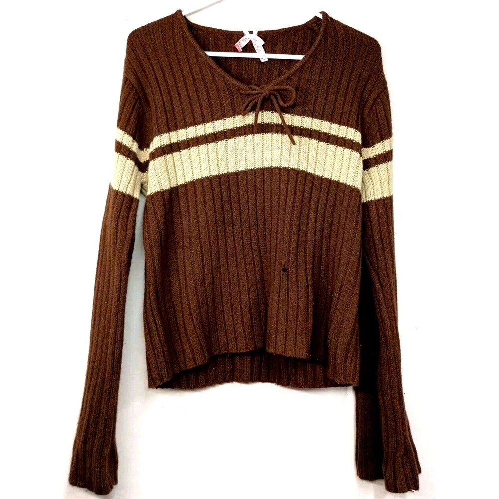 Dereck Heart Heavyweight Pullover Stretch Blouse Womens Sz XL